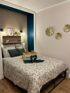 La Suite Émeraude, studio chic, accès direct plage